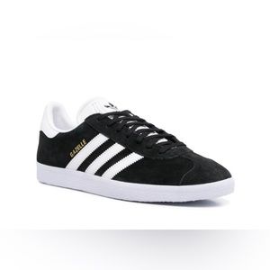 ADIDAS GAZELLE ORIGINALS black/White/Gold SNEAKER